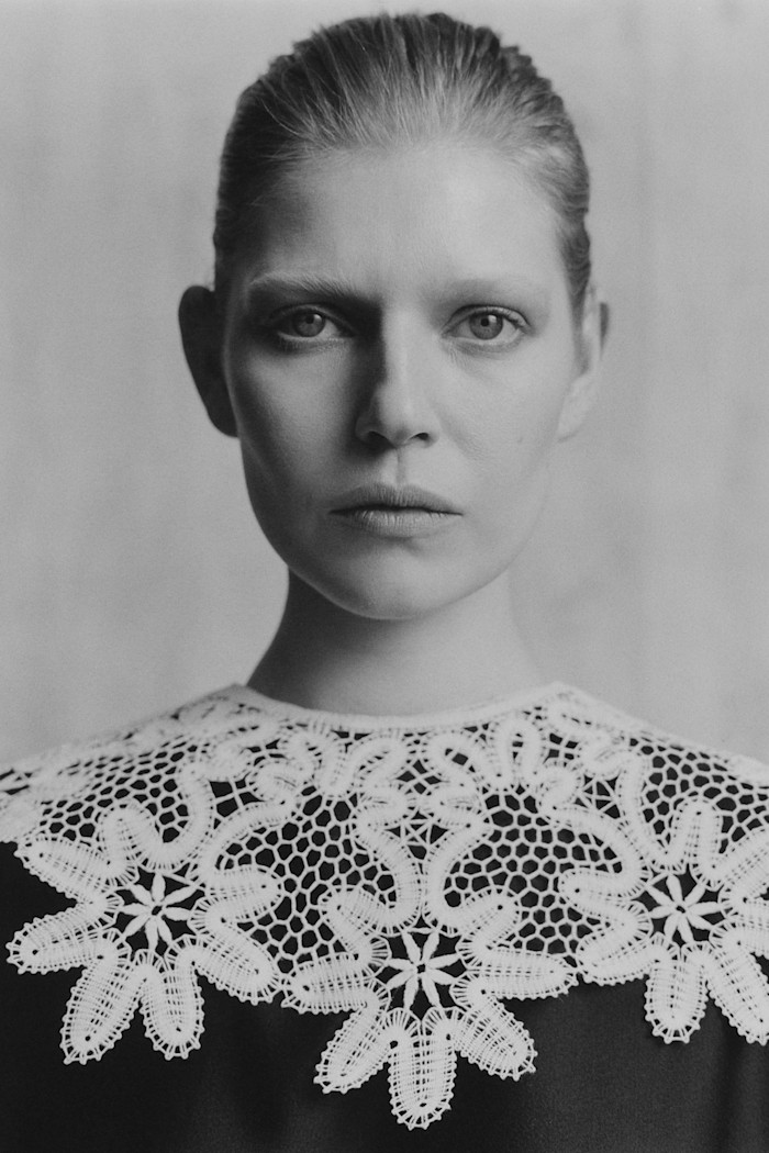 Chylak Heritage lace Daisies Collar, £570, from the Bobowa Lace collection