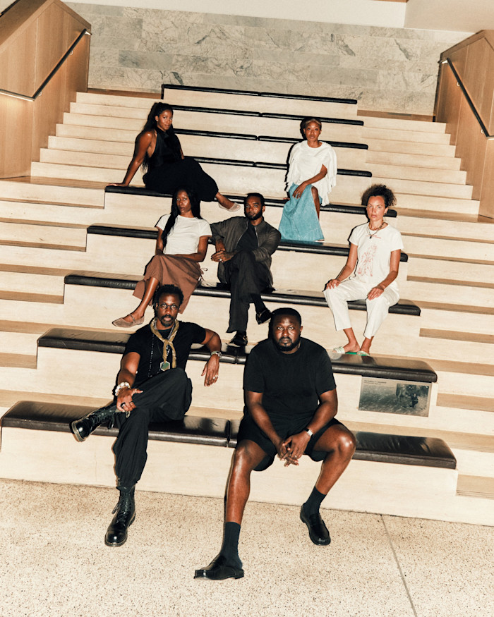 Above, from left: (top row) Saunders and Prempeh, (middle row) Akhuetie, Ross and Collings-James, (bottom row) Archibong and Marcus-Bello