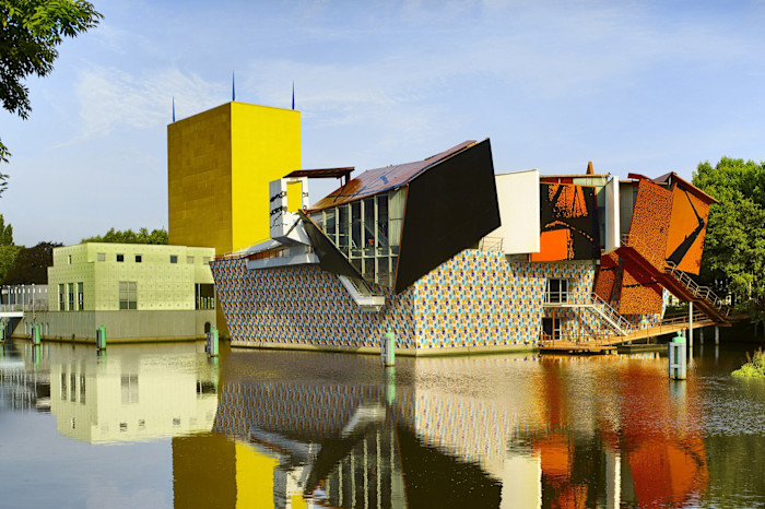 The Groninger Museum in the Netherlands