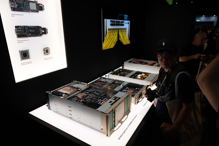 The Nvidia Spectrum-X SN6800 Ethernet Switch