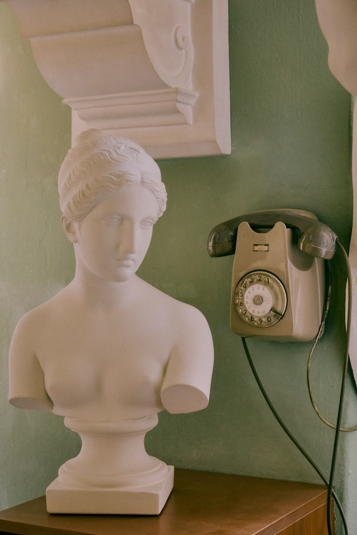 The bust of Psyche Abandoned, by Tenerani