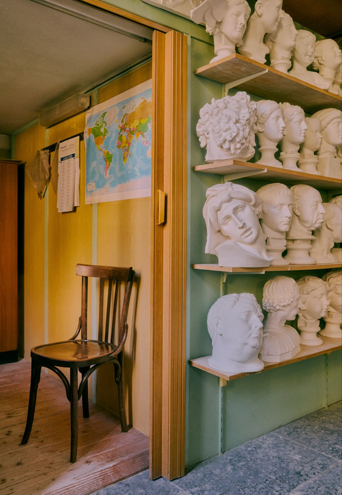 Heads from antiquity through to the renaissance and baroque, including Michelangelo’s Aurora, and Athenodoros, Polydorus and Agesander’s head of Laocoön
