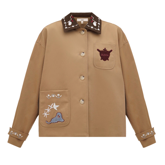 Cotton embroidered Pelagiia jacket, $750