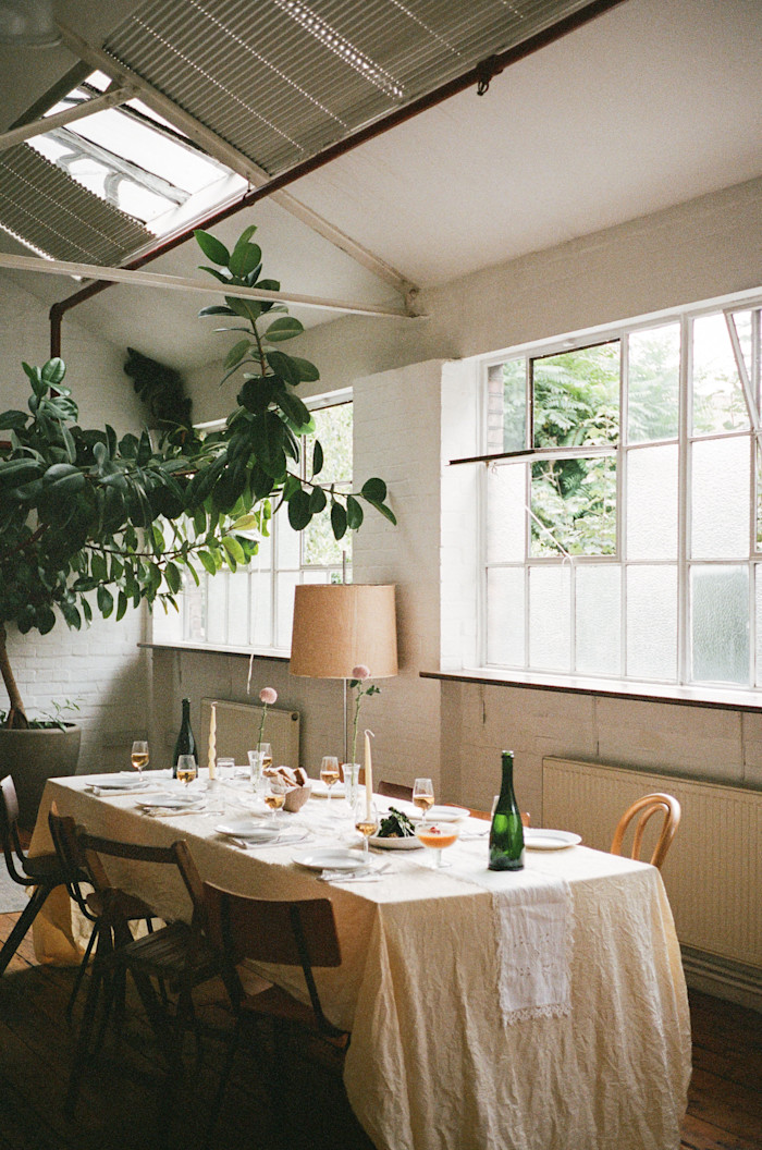 The dining space at Cocina Studio