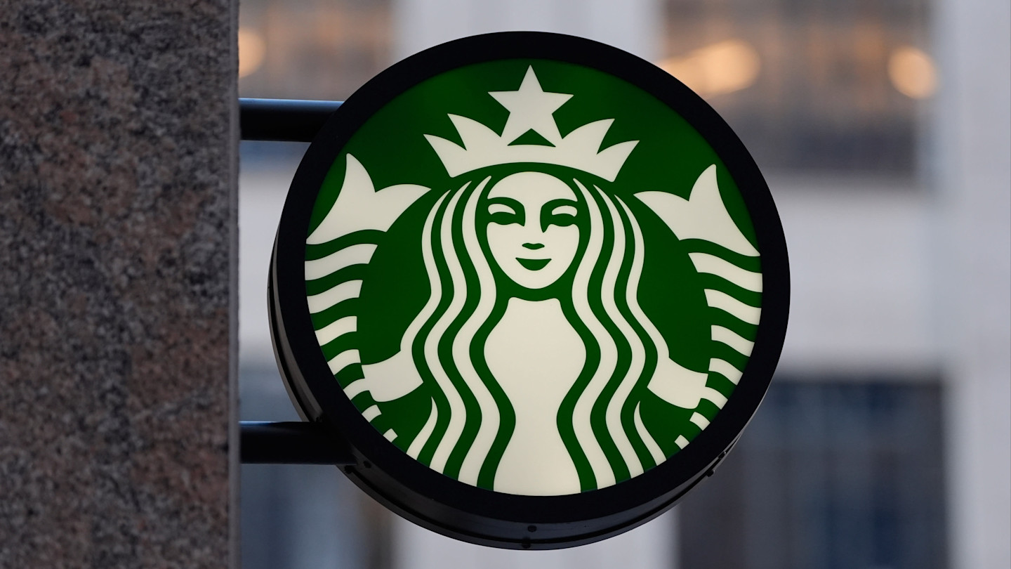 A Starbucks logo