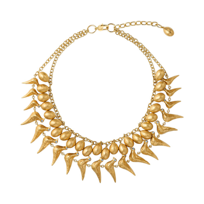 Givenchy brass and crystal Lucky Charms necklace, £1,790