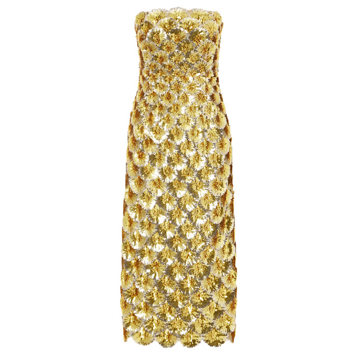 Oscar de la Renta sequinned organza dress, $14,990