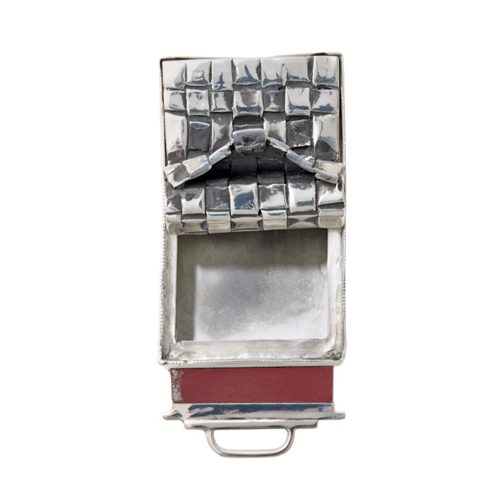 Heath Wagoner silver Sardine matchbox, from $525, kdbiel.com