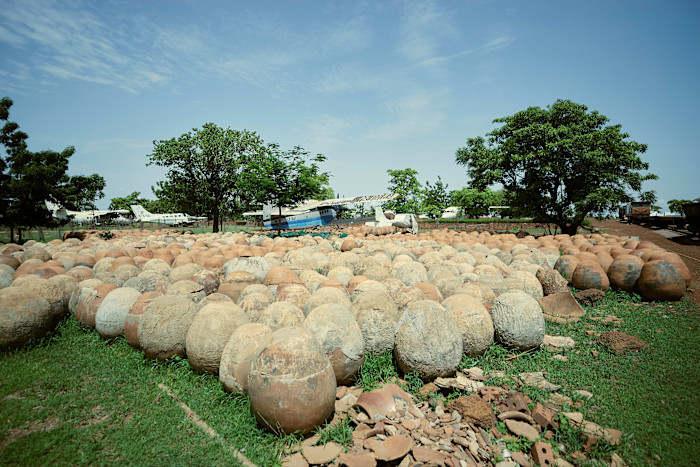 Old planes, trains and clay pots