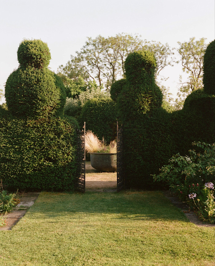 The garden was designed by Arne Maynard