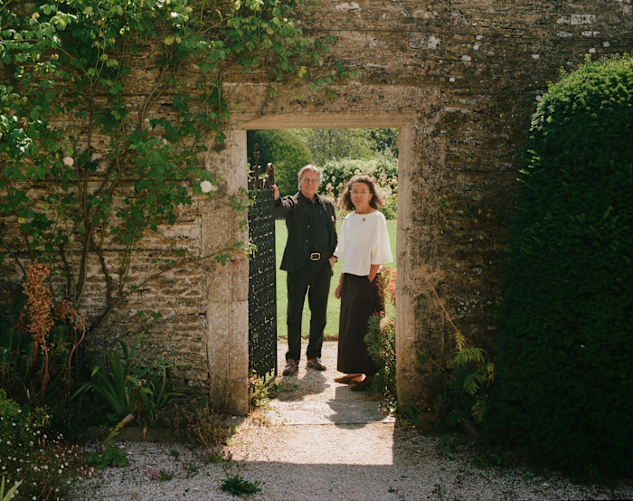 Parr and Wimhurst in the grounds of the manor