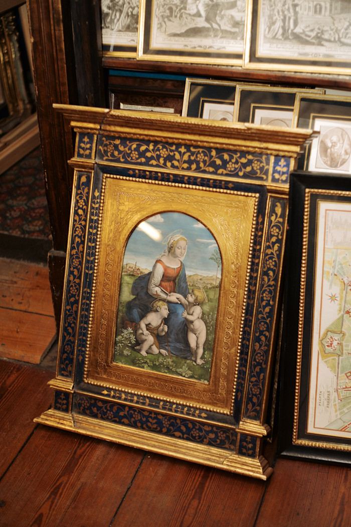 Mid-19th-century print of Madonna of the Goldfinch by Raphael, €2,800