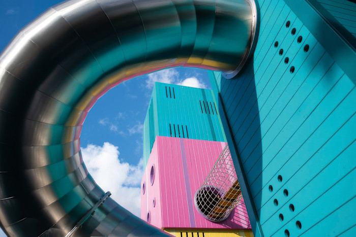 The computer-themed playground in the city’s Ruoholahti neighbourhood