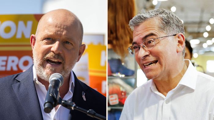 Steve Hilton and Xavier Becerra 